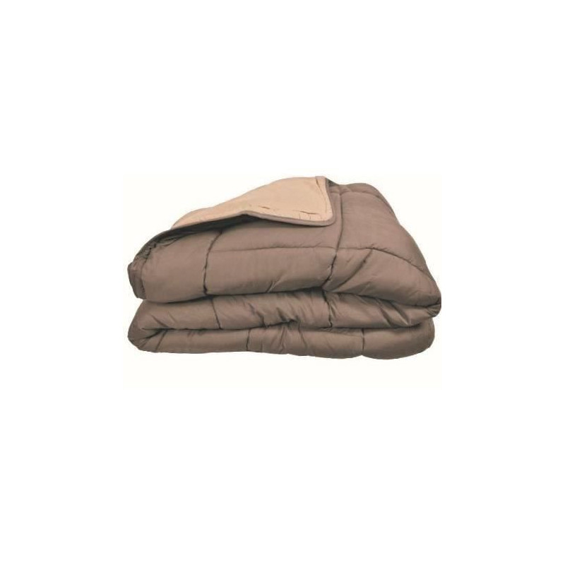 Calgary Hot duvet Microfiber 400g/m² Taupe & Lin 140x200cm