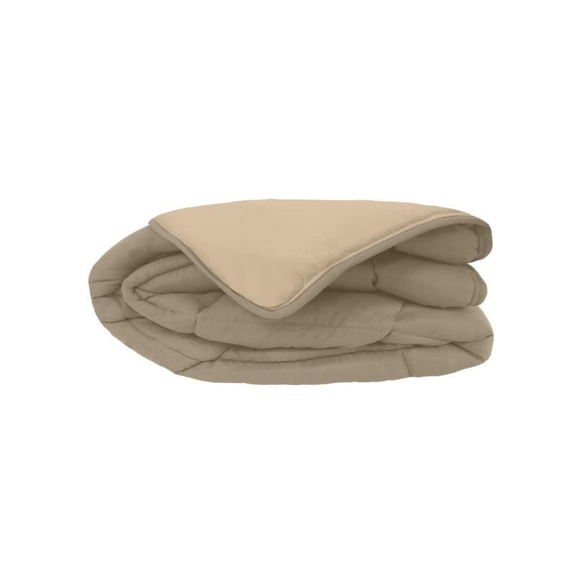 Quilt Microfiber 400g / m² CALGARY Taupe & Linen 220x240cm