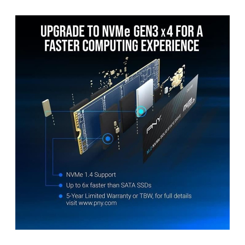 Internal hard drive SSD - M2 - NVME -500G - PCIE - CS2230