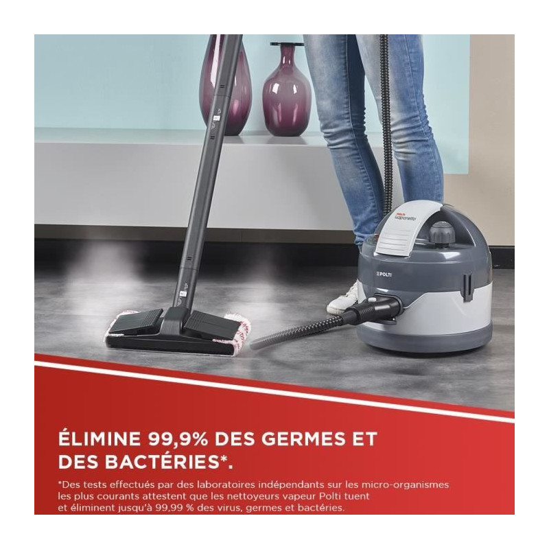 Polti vaporetto eco pro 3.0 - steam cleaner - 4.5 bar - 9 accessories