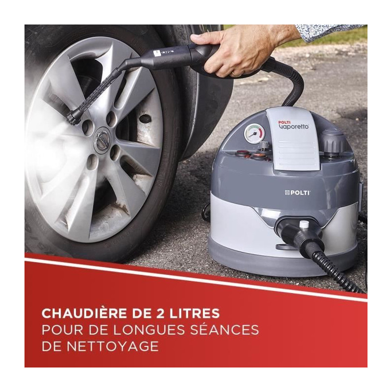 Polti vaporetto eco pro 3.0 - steam cleaner - 4.5 bar - 9 accessories
