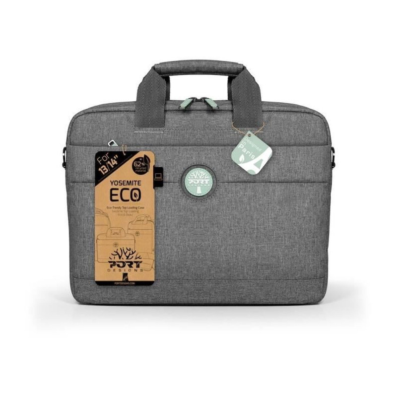 Laptop bag 15.6 - Port designs Yosemite Eco - Gray (62% recycled mater