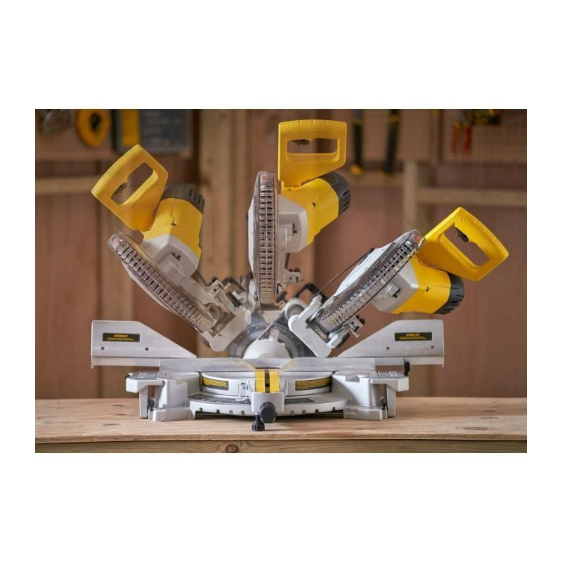 254 mm radial arm saw - 1800W - 30 mm bore, 0-4800 rpm - STANLEY FATMA