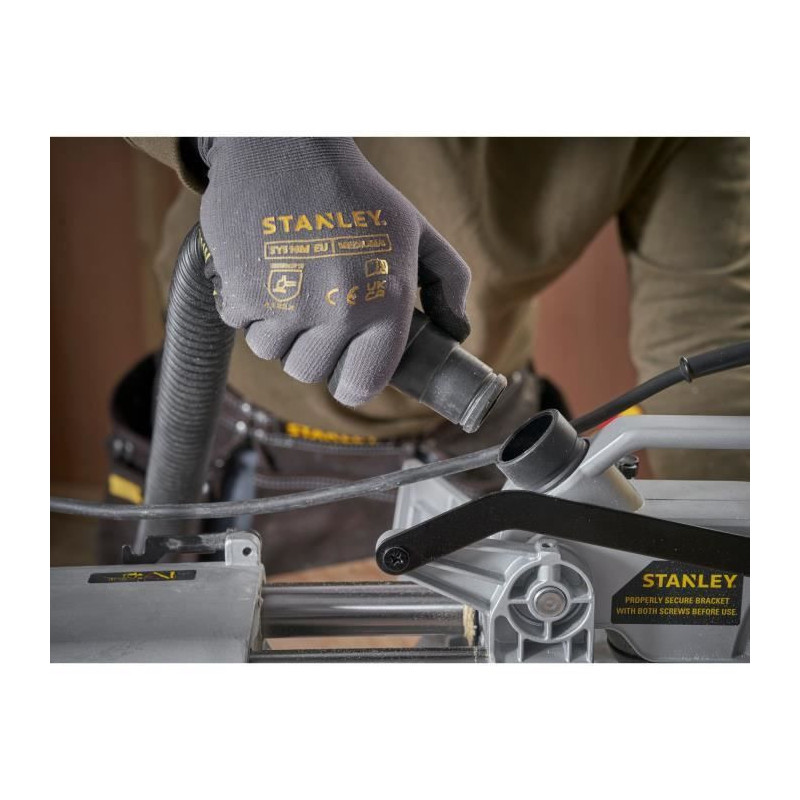 254 mm radial arm saw - 1800W - 30 mm bore, 0-4800 rpm - STANLEY FATMA