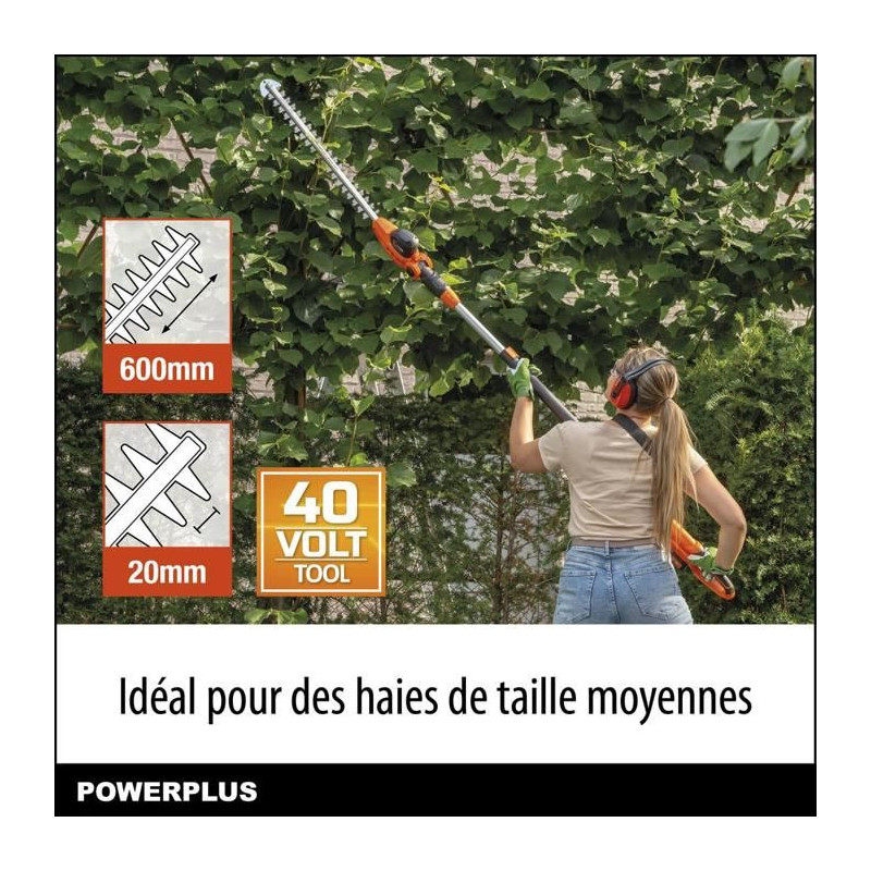 Dual Power Height Size Powdpg75380 - 40 V battery, without battery or