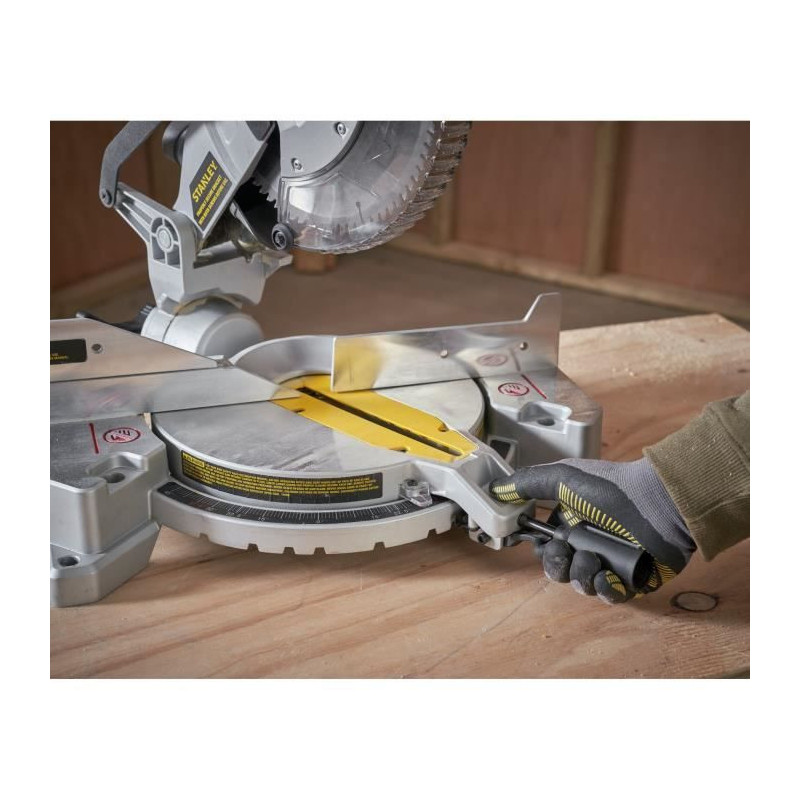 254 mm radial arm saw - 1650W - 30 mm bore, 0-4800 rpm - STANLEY FATMA