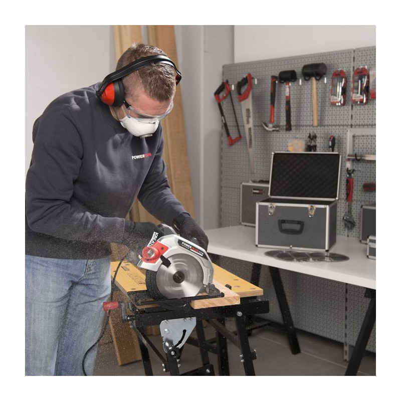 POWERPLUS Adjustable angle circular saw 1200 W POWE30050