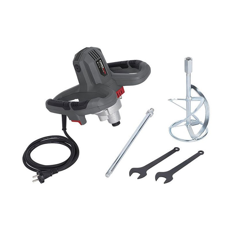 PowerPlus Concrete mixer / 1200 W Powe80070 with 120mm agitator