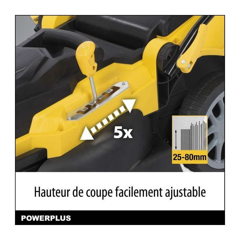 PowerPlus Powxg6281 Powxg6281 electric lawn mower - 2000 W lawn mower,
