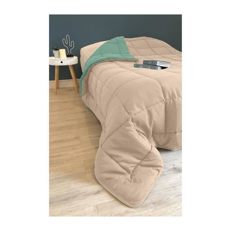 CALGARY HOT HOT microfiber duvet 400g/m² Galet & lake 240x260cm