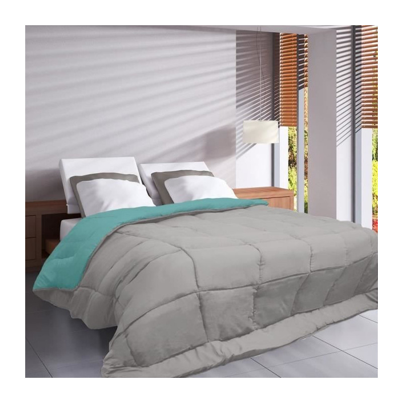 HUDSON Microfiber Light Duvet 200g / m² 220x240cm Pebble & Lake