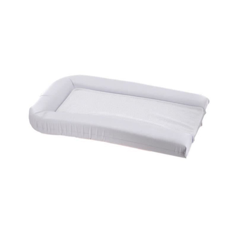 PVC mattress + 2 removable sponges 42x70cm - White