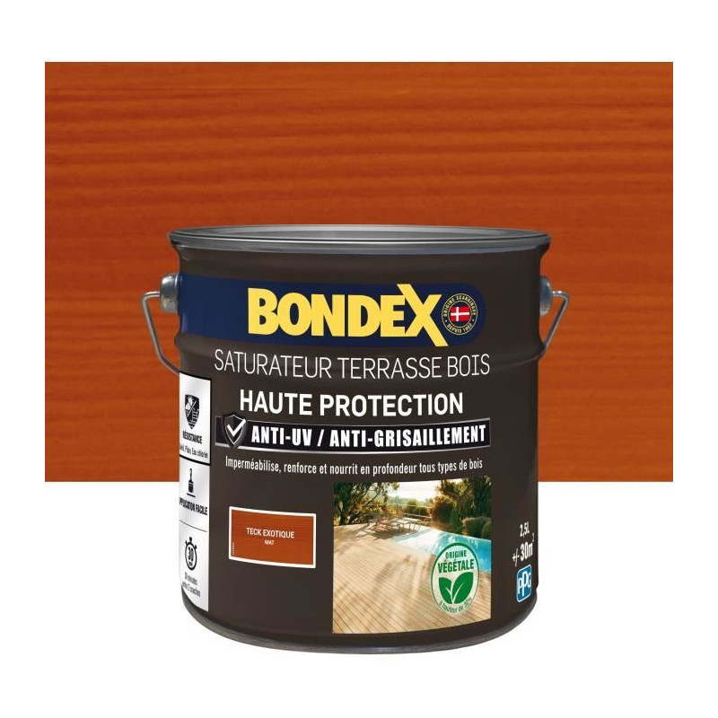 BONDEX - Saturator - Teak - Matt - 2.5L
