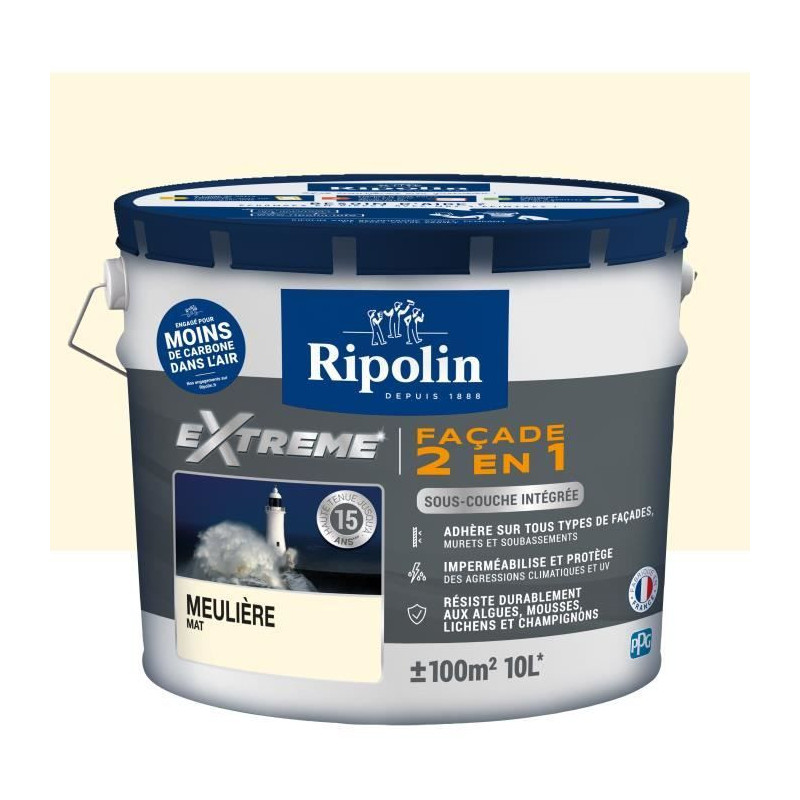 RIPOLIN Facade paint in Meuliere tone 10L