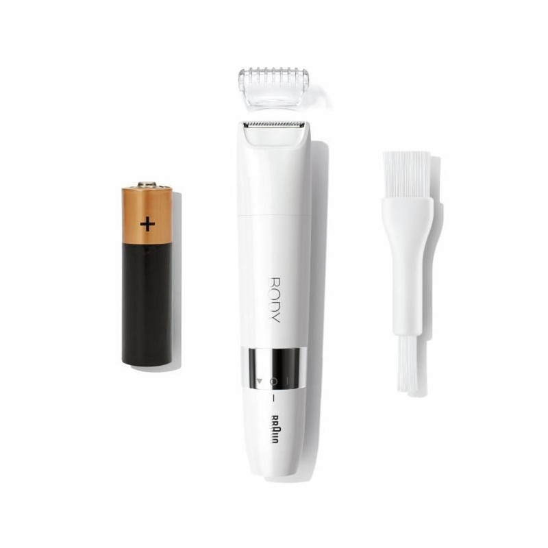 Braun Body Mini BS1000 Electric Body Trimmer for Men and Women - Wet &
