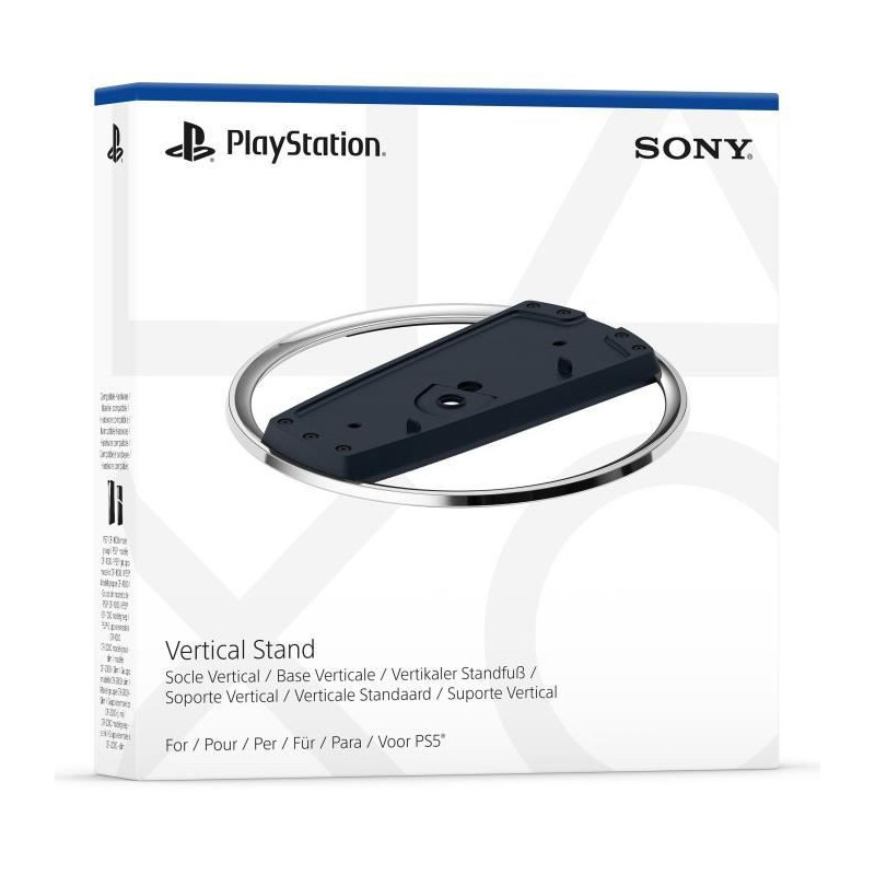 Vertical base for PS5 console