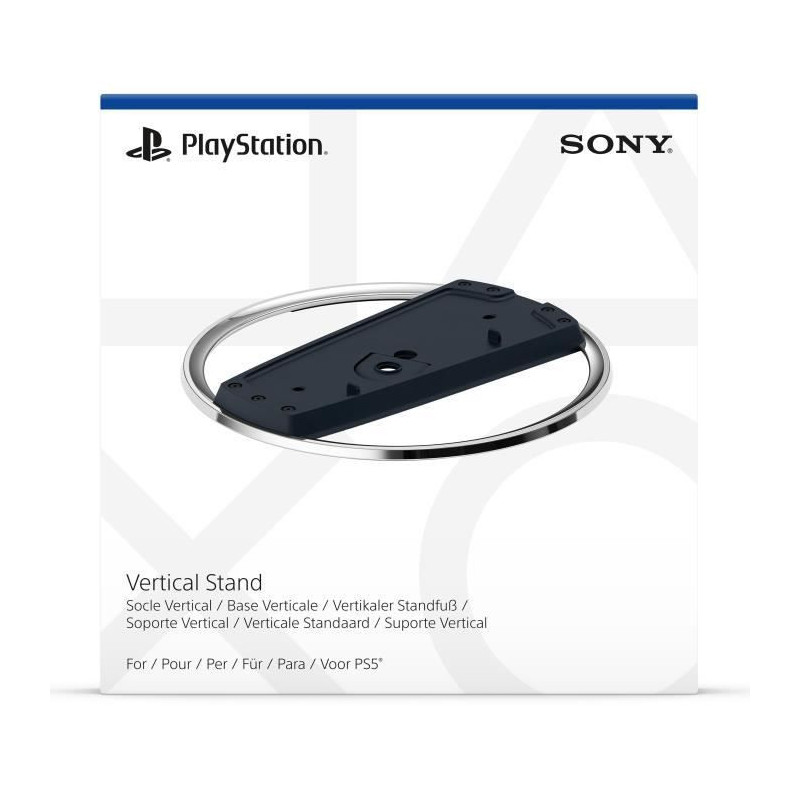 Vertical base for PS5 console