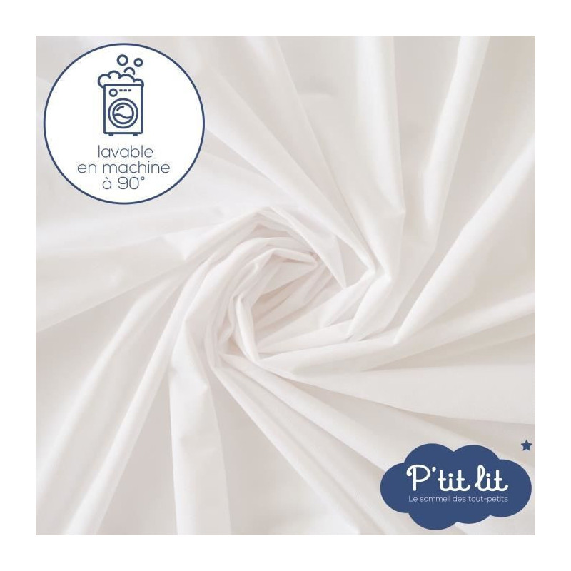 Set of 2 Baby Mattress Protectors - 70x140 cm - Waterproof and Micro B