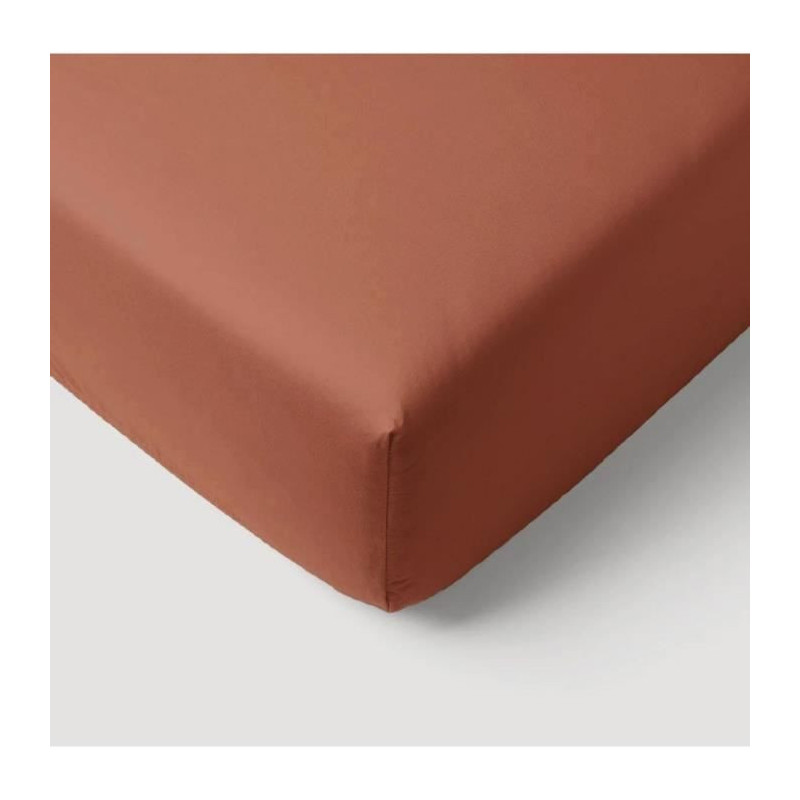 Fitted sheet - P'TIT DODO - 60 x 120 cm - Jersey - Tomette