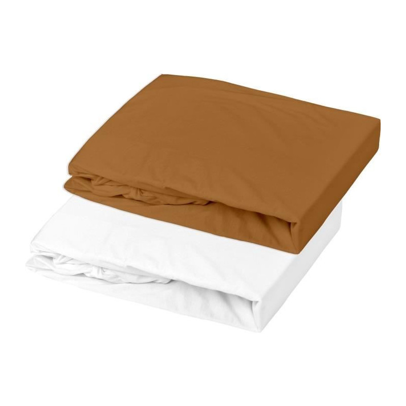 Set of 1 mattress protector + 1 fitted sheet - P'TIT DODO - 60 x 120 c
