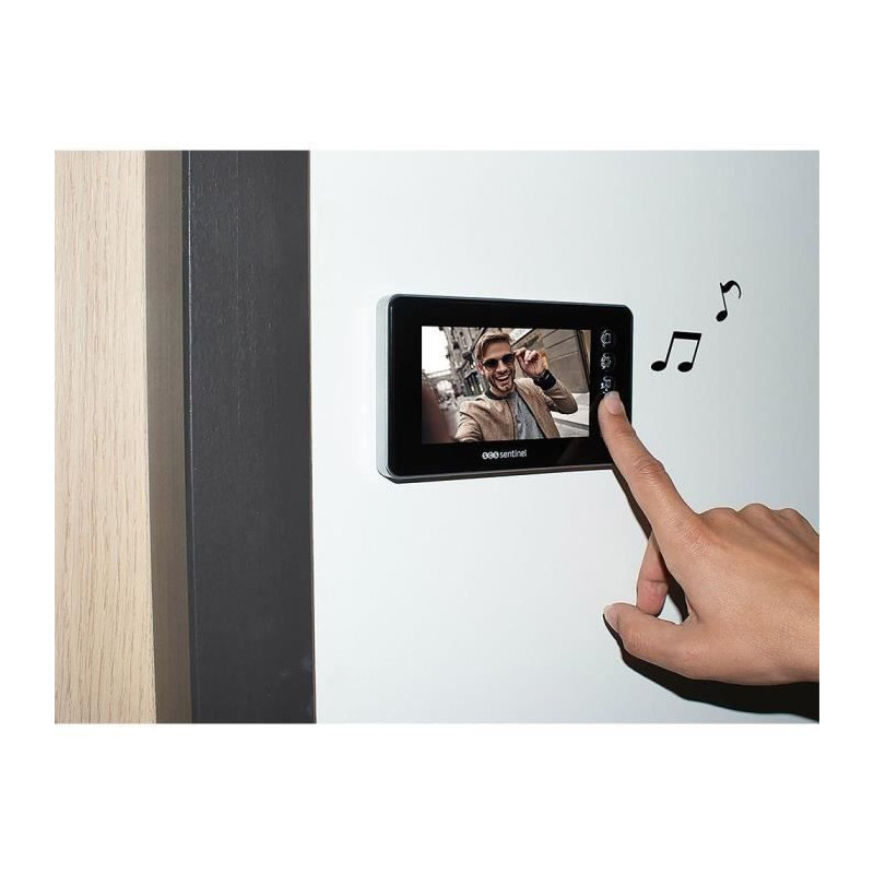 Wired video intercom - VisioFirst 4.3 - SCS SENTINEL