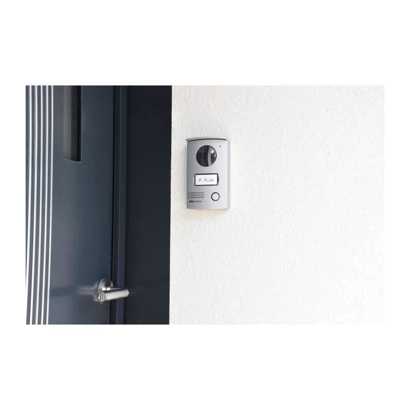 Wired video intercom, white color - VisioKit 4.3 - SCS SENTINEL