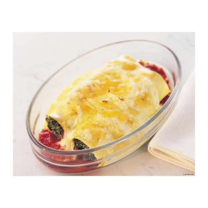 PYREX - ESSENTIALS - Oval glass oven dish 35 * 24 cm
