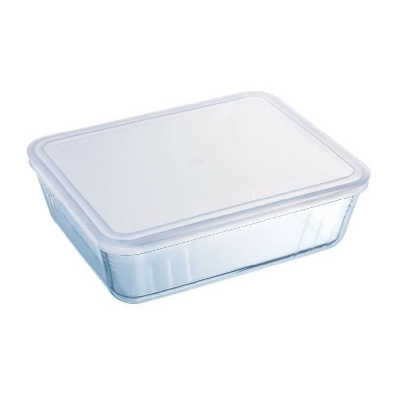 PYREX - 241P000 / 7046 - Rectangular dish with lid - 19cm * 14 cm - Py