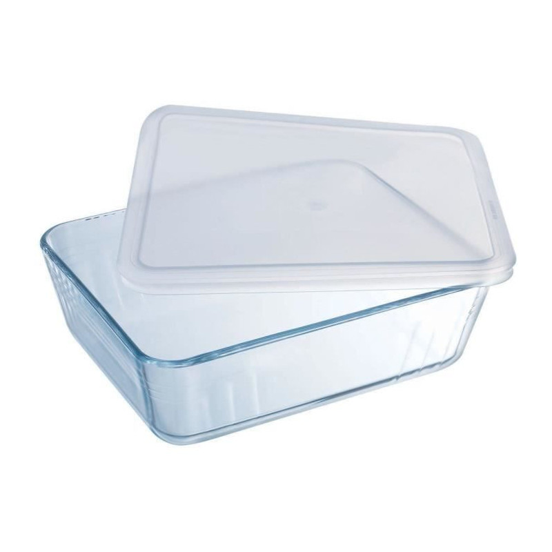 PYREX - 241P000 / 7046 - Rectangular dish with lid - 19cm * 14 cm - Py