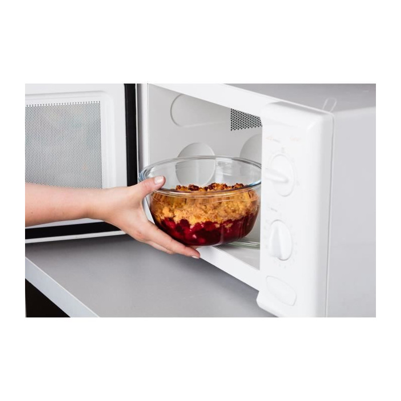 PYREX - COOK & GO - Round box in vere with lid 11 * 6 cm