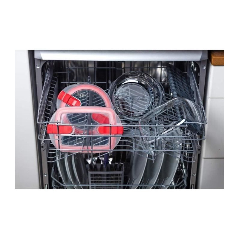PYREX - COOK & HEAT - Rectangular glass box with lid 23 * 15 cm