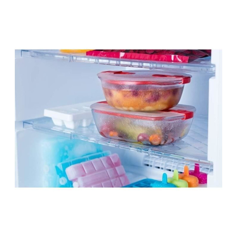 PYREX - COOK & HEAT - Rectangular glass box with lid 23 * 15 cm