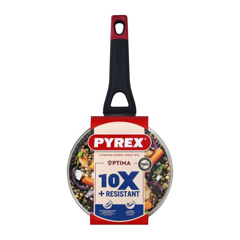Casserole + lid - PYREX - 1455031 - Non-stick - 18 cm - PFAS-free