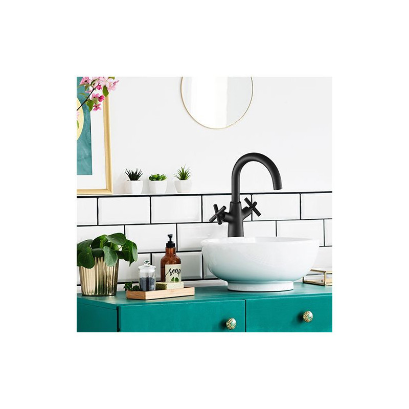 Edouard Rousseau - NANKA HIGH SINK MIXER - Black