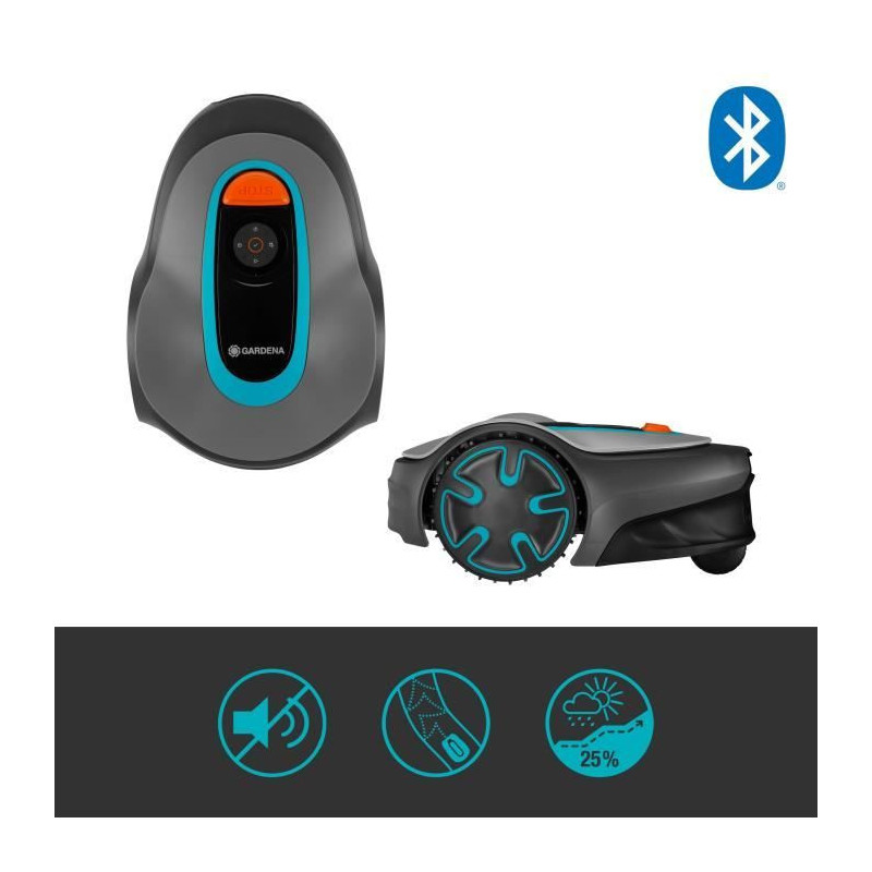 Bluetooth controlled robot mower Gardena Sileno Minimo 500 (15202-26)-