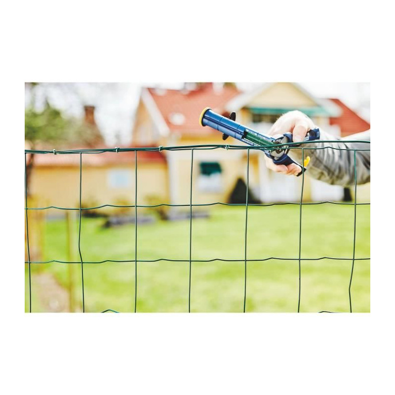 VR22 Rapid Agraf Wire Mesh Clip - Green Laminated - 1100 Staples