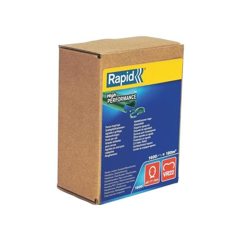 RAPID 1600 staples VR22 green