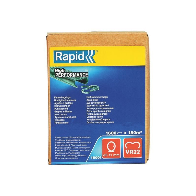 RAPID 1600 staples VR22 green