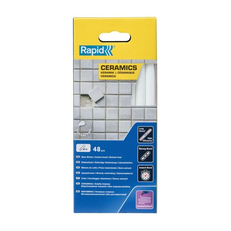 Rapid ceramic glue sticks 12 mm