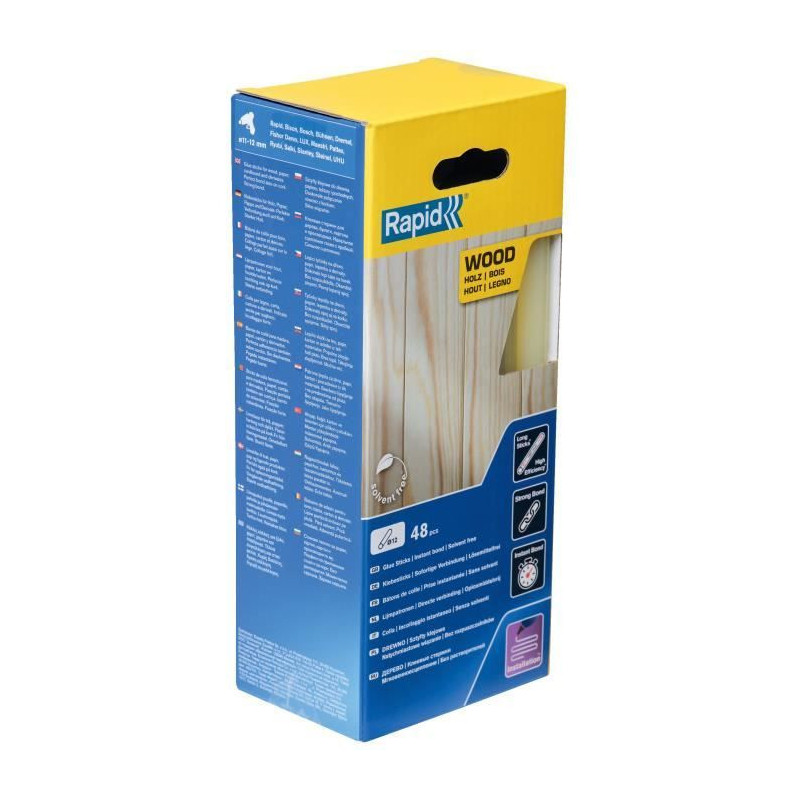 Rapid wooden glue sticks 12 mm