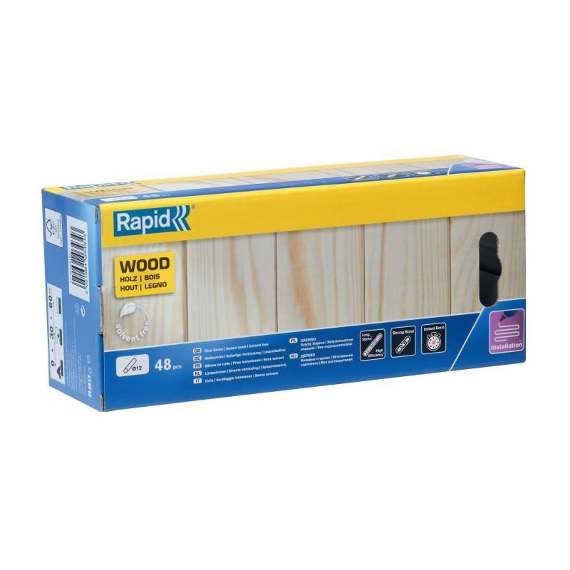Rapid wooden glue sticks 12 mm
