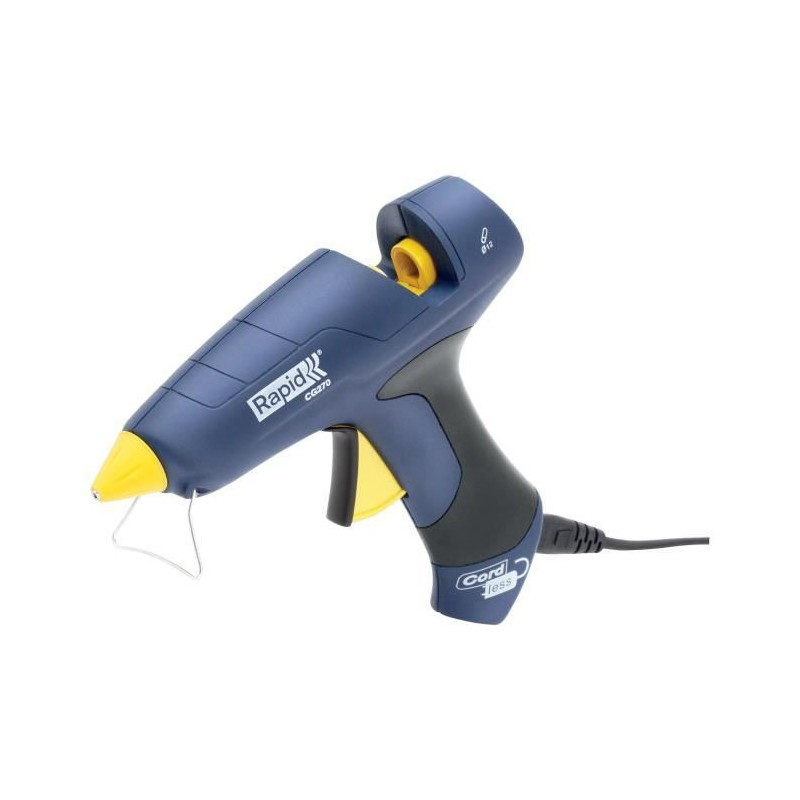 RAPID - CG270 glue gun - removable Box + glue 10 sticks