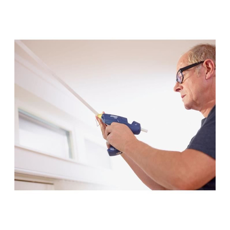 RAPID - CG270 glue gun - removable Box + glue 10 sticks