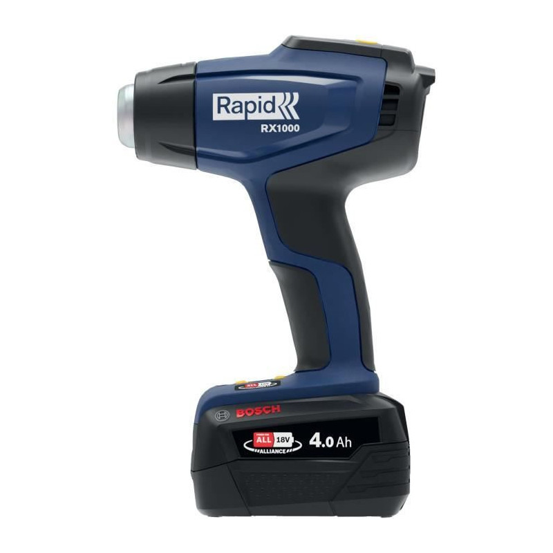 18V battery-powered hot air gun - RAPID - RX1000 - Case + 4.0Ah batter
