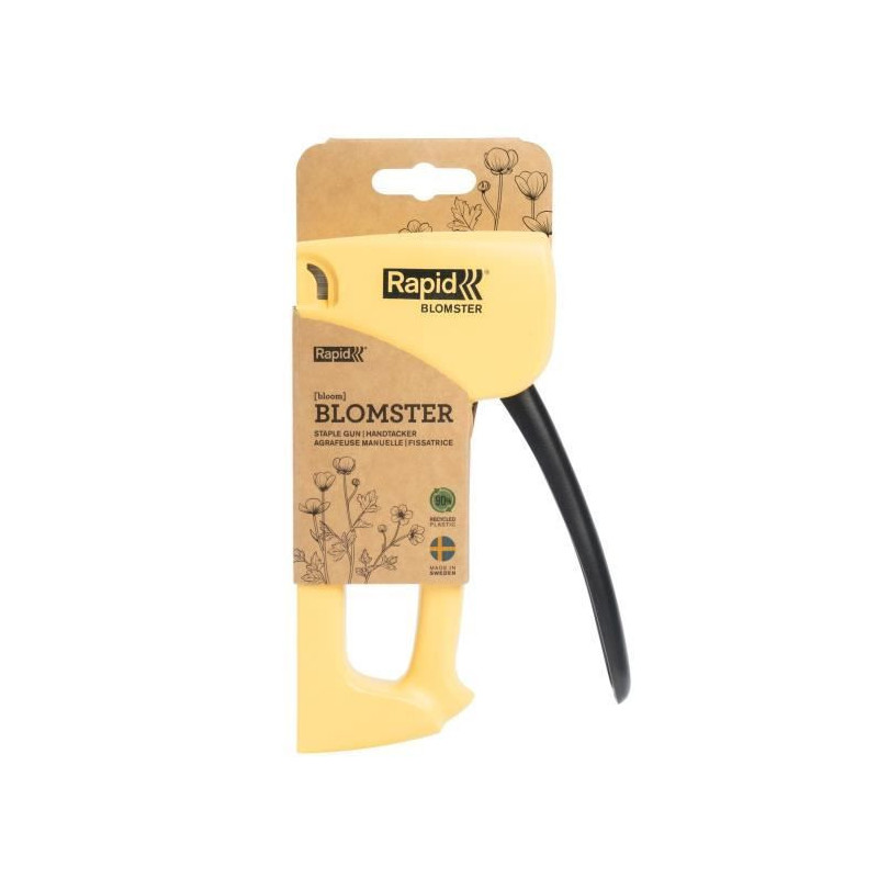 Blomster R53 SoS Stapler - RAPID - Flower Yellow