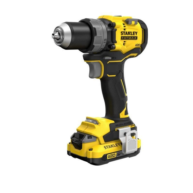 Drill driver - STANLEY FATMAX - SFMCD725D2K-QW - 80 Nm - 18V - 15 torq