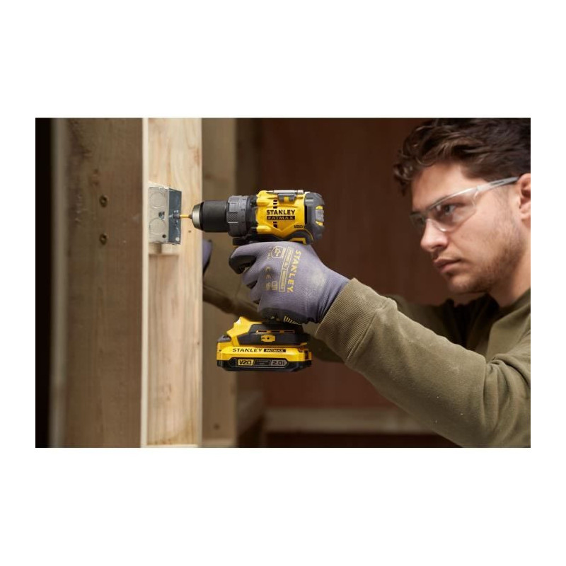 Drill driver - STANLEY FATMAX - SFMCD725D2K-QW - 80 Nm - 18V - 15 torq