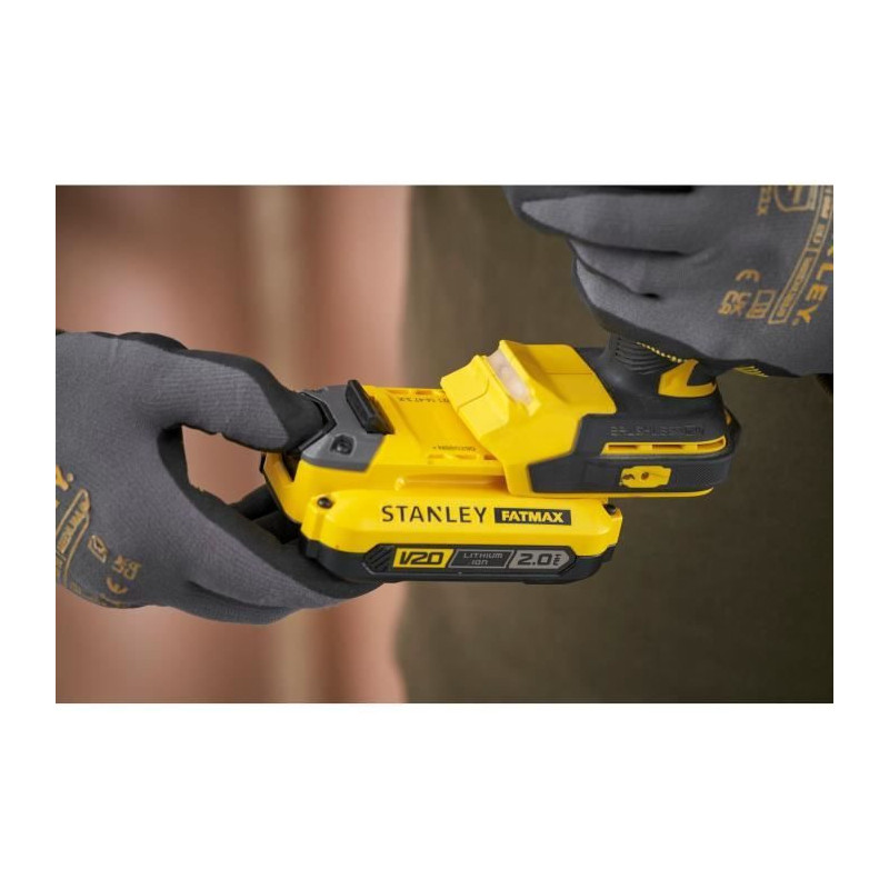 Drill driver - STANLEY FATMAX - SFMCD725D2K-QW - 80 Nm - 18V - 15 torq