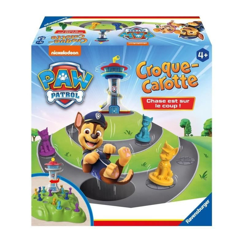 Carrot Crunch Paw Patrol, Fun Trail Game, Ages 4+, 22385, French Versi