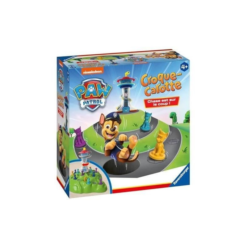 Carrot Crunch Paw Patrol, Fun Trail Game, Ages 4+, 22385, French Versi